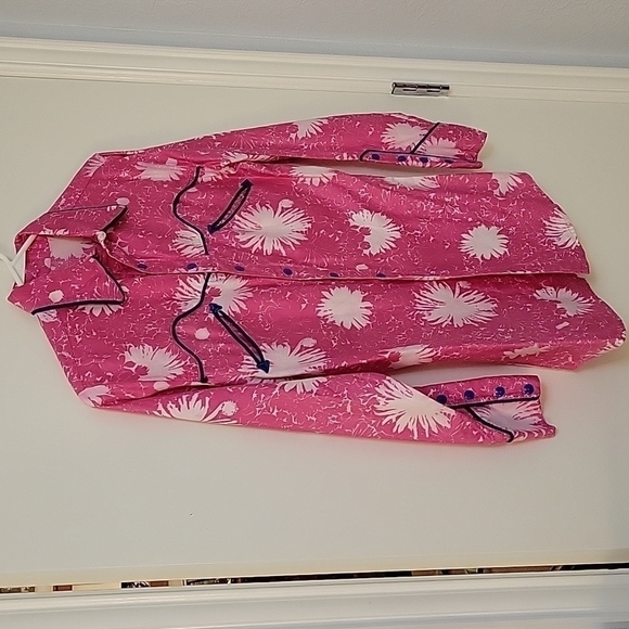 HANDMADE Pink Rockabilly Snap Batik Fireworks Rodeo Fiesta Shirt - Picture 2 of 8